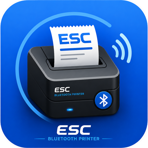 ESC Bluetooth Printer logo